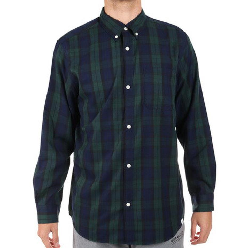 エルケクス（ELKEX）（メンズ）ヒートクロス CHECKED シャツ EKM2FA0004 GNXNV