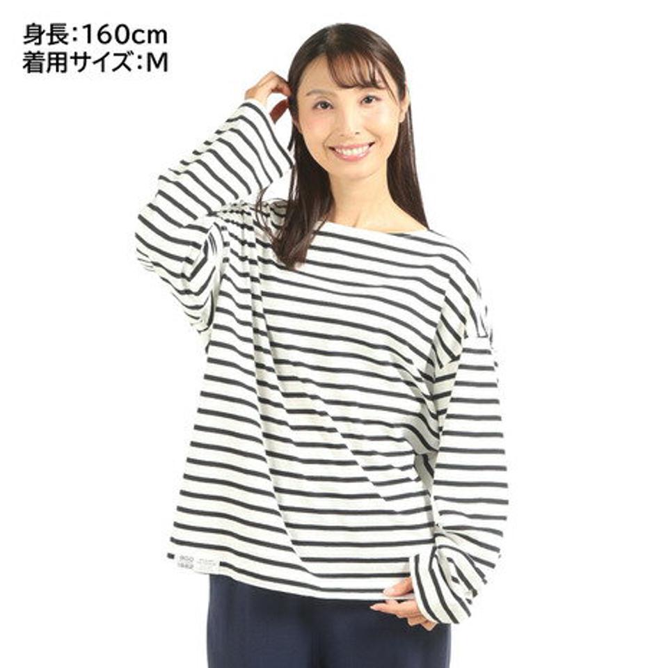 【20%OFFクーポン対象!6/11まで】ニューバランス(new balance) 900 ストライプ長袖Tシャツ AWT25071WM (レディース)
