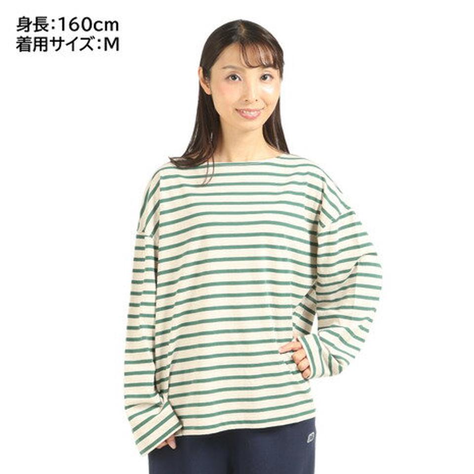 【20%OFFクーポン対象!6/11まで】ニューバランス(new balance) 900 ストライプ長袖Tシャツ AWT25071TWF (レディース)