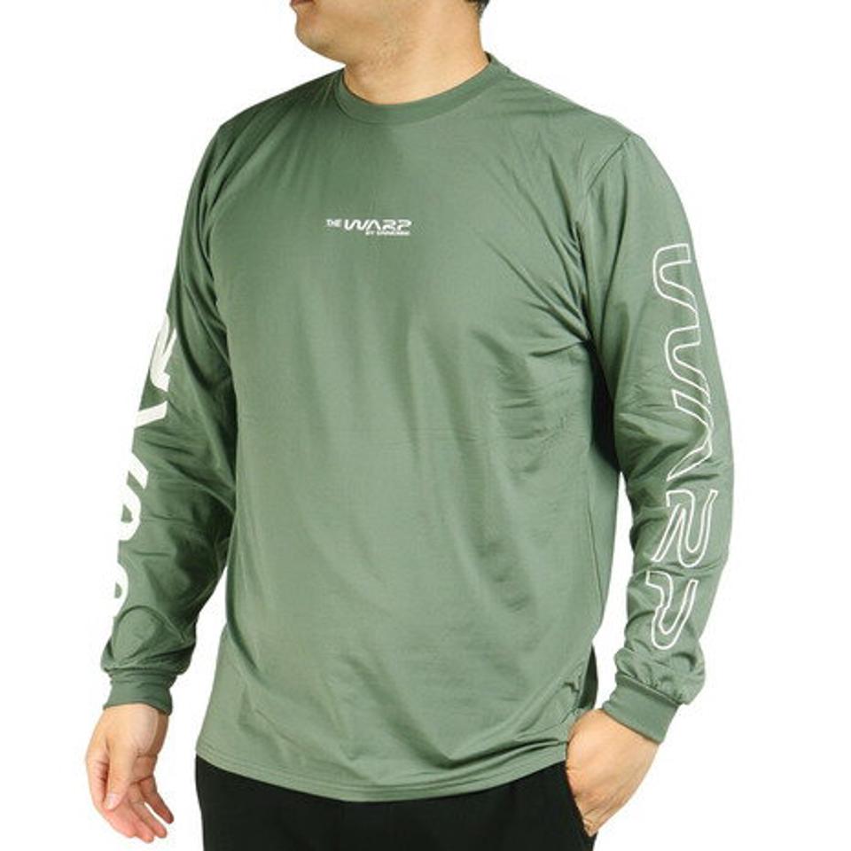 ザ・ワープ・バイ・エネーレ(The Warp By Ennerre)(メンズ)長袖Tシャツ WB3NJB11 KHK