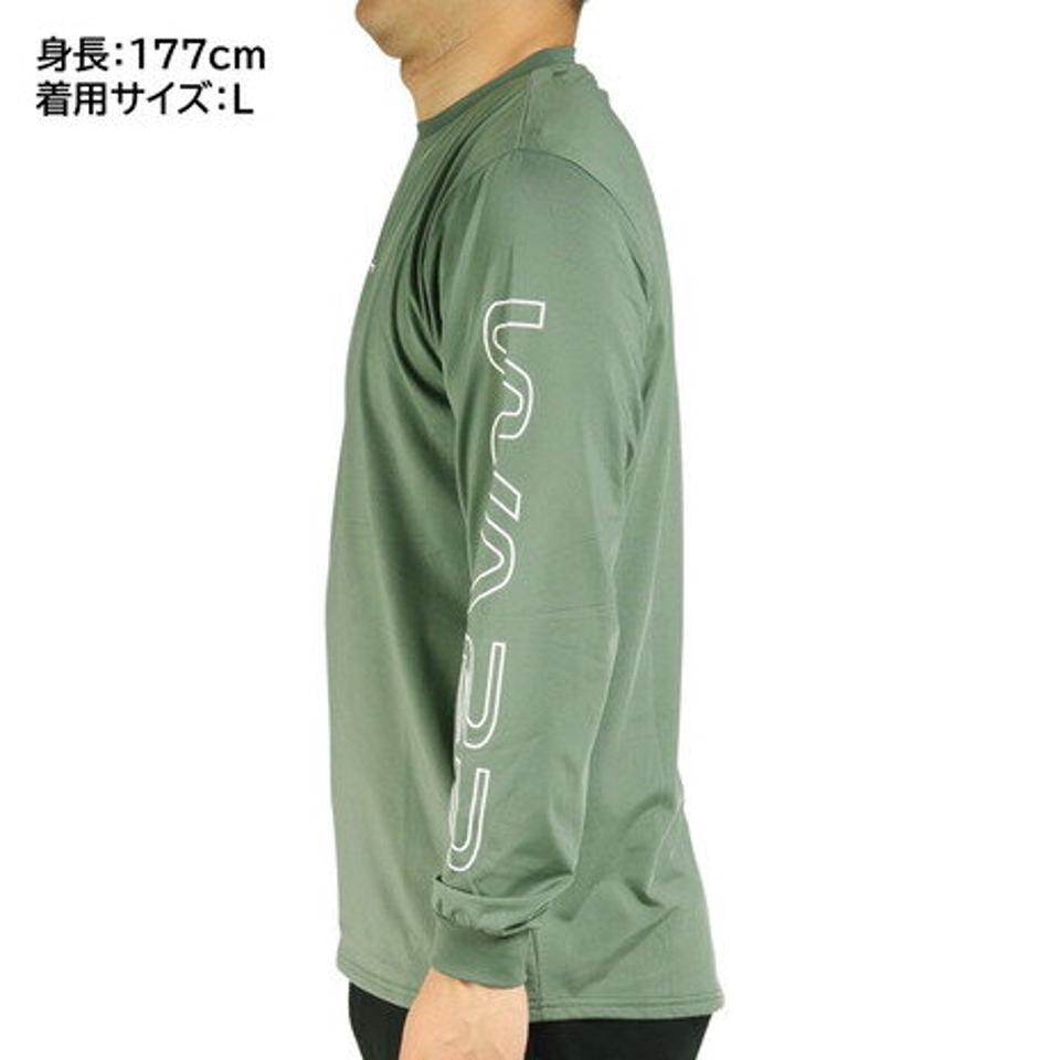 ザ・ワープ・バイ・エネーレ(The Warp By Ennerre)(メンズ)長袖Tシャツ WB3NJB11 KHK