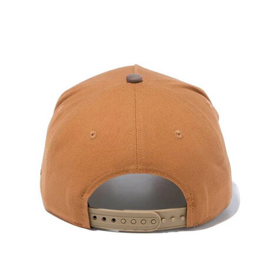 ニューエラ（NEW ERA）（メンズ、レディース）キャップ 9FORTY A-Frame ハンティング レザーパッチ ダックタン 13328275