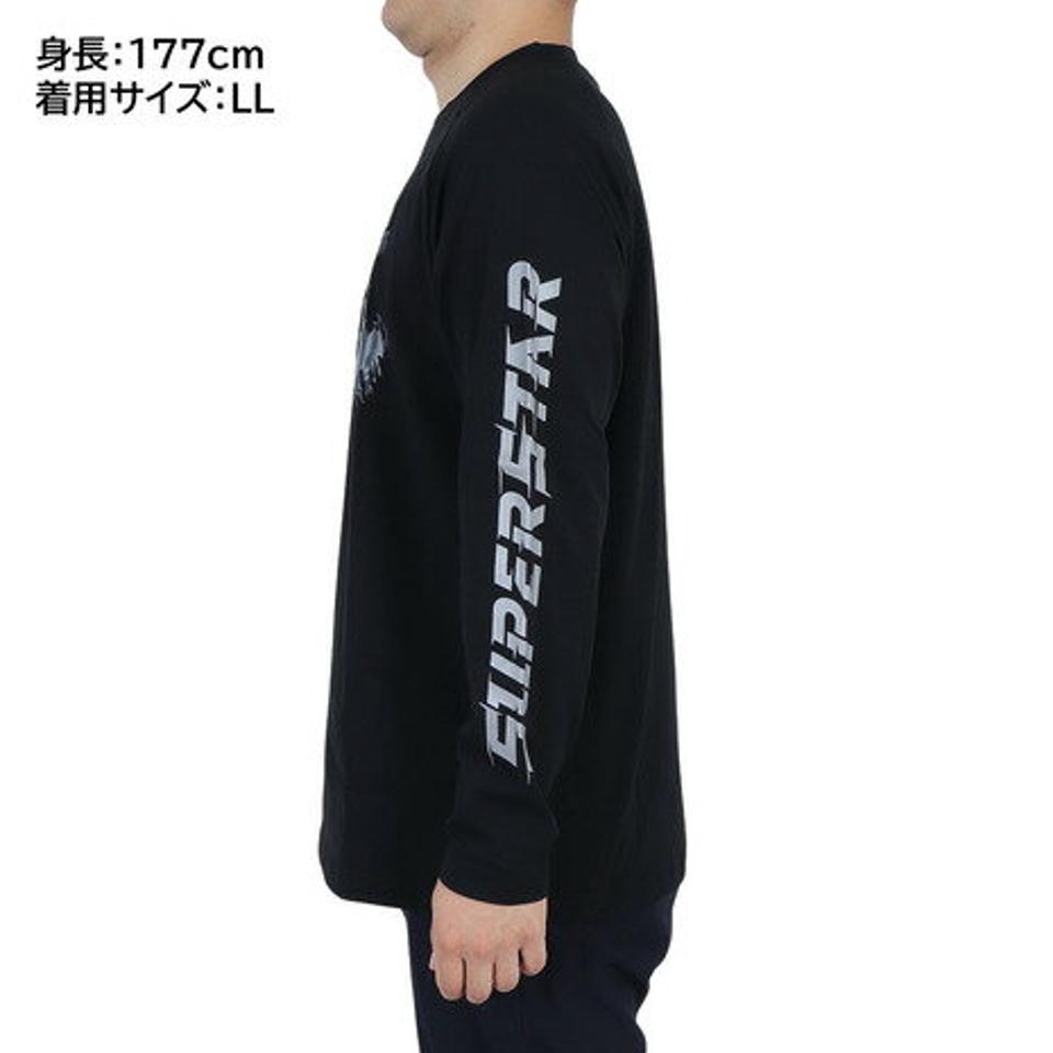 【10%OFFクーポン 11/3まで】ミズノ(MIZUNO) バスケットボールウェア ロンT SUPERSTAR 長袖Tシャツ 32JAS26609 (メンズ)