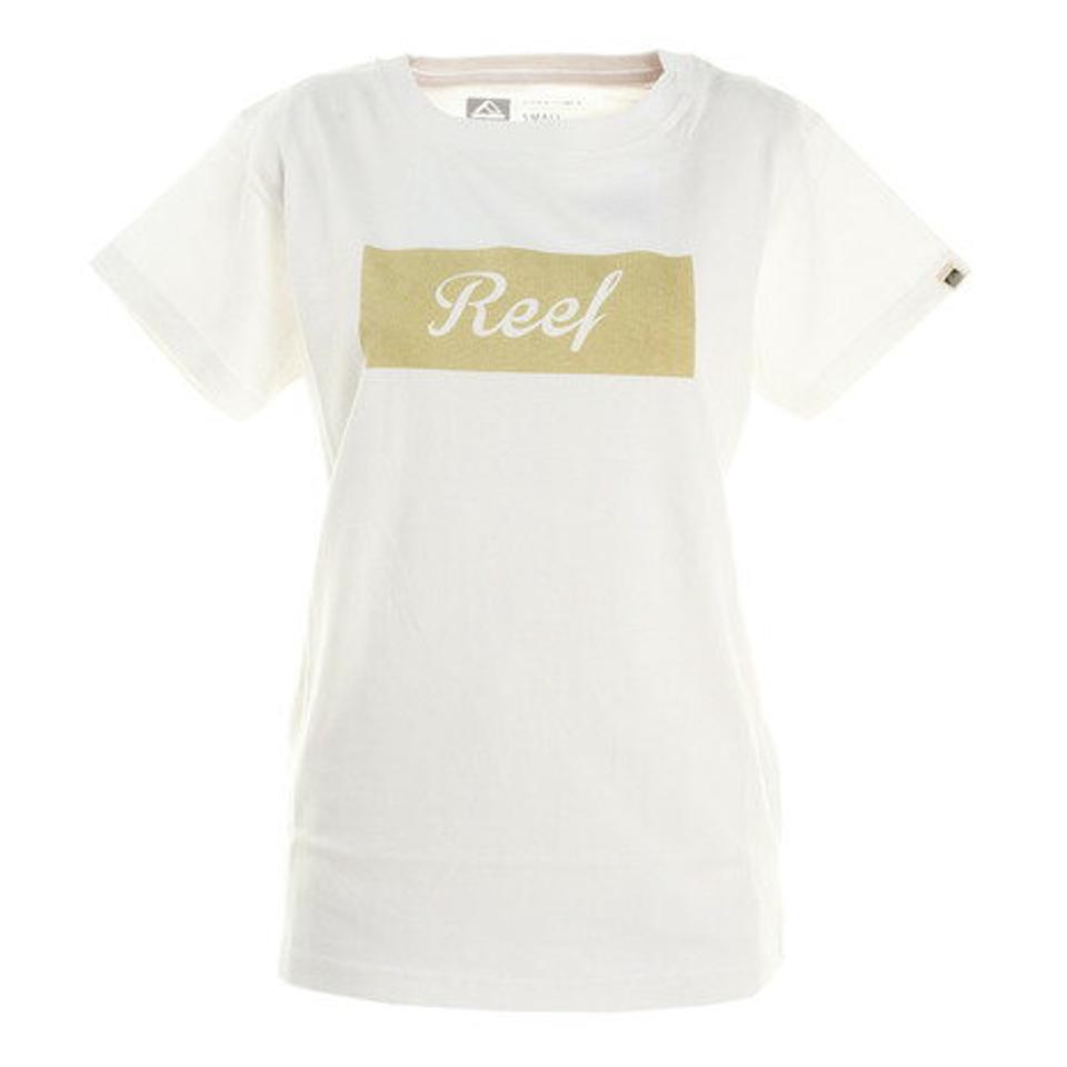 リーフ(REEF)(レディース)Tシャツ レディース 半袖 ボックスロゴTシャツ RF21SS7001SS-BEG