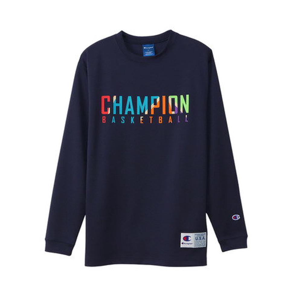 チャンピオン(CHAMPION) バスケットボールウェア ロングスリーブTシャツ C3-WB453 370 (メンズ)