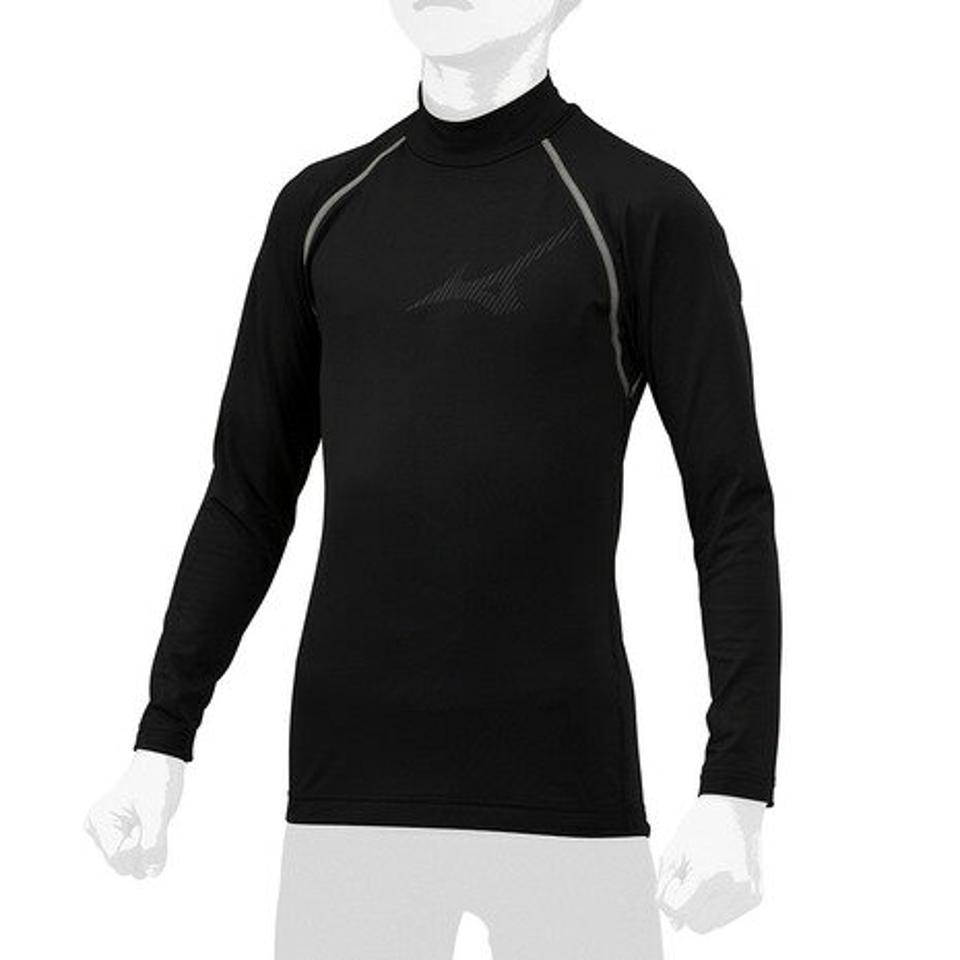 ミズノ（MIZUNO） 野球 アンダーシャツ ジュニア 裏起毛アンダーシャツ ハイネック 長袖 12JA2P5409 （キッズ）