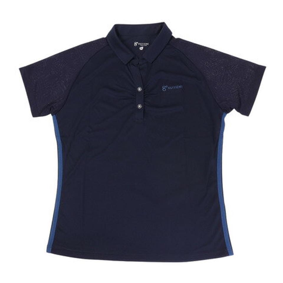 【10%OFFクーポン対象！6/16 1:59迄】ウィッテム（HUITIEME）（レディース）テニスウェア レディース ドライプラス JQ ポロシャツ HU20S03LS733011NVY