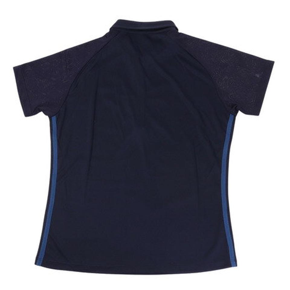 【10%OFFクーポン対象！6/16 1:59迄】ウィッテム（HUITIEME）（レディース）テニスウェア レディース ドライプラス JQ ポロシャツ HU20S03LS733011NVY