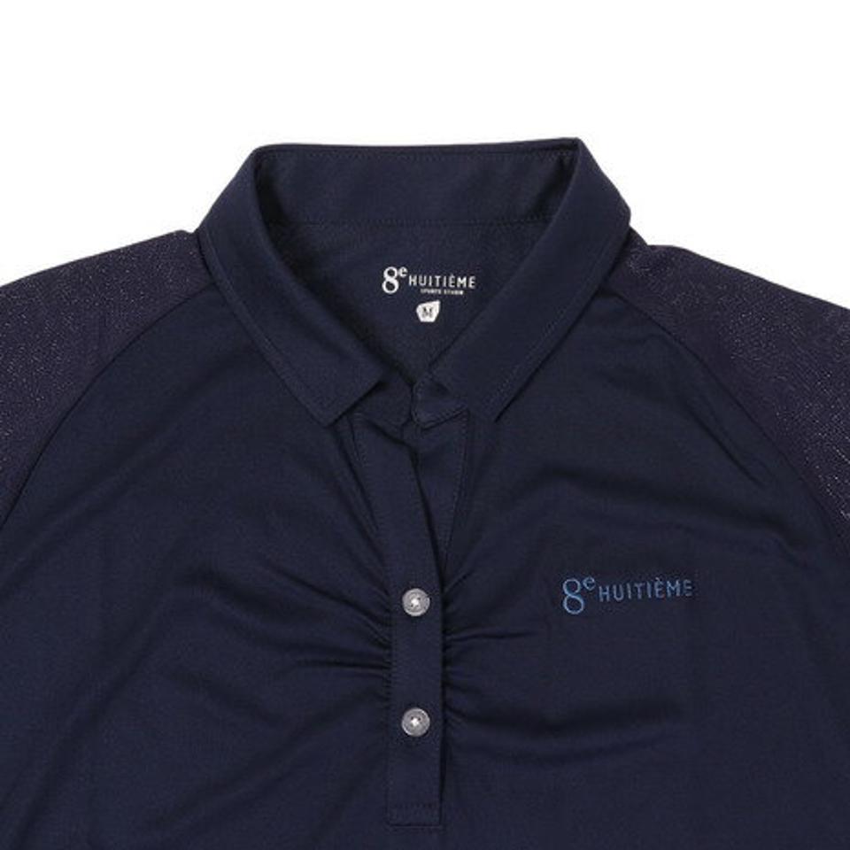 【10%OFFクーポン対象！6/16 1:59迄】ウィッテム（HUITIEME）（レディース）テニスウェア レディース ドライプラス JQ ポロシャツ HU20S03LS733011NVY