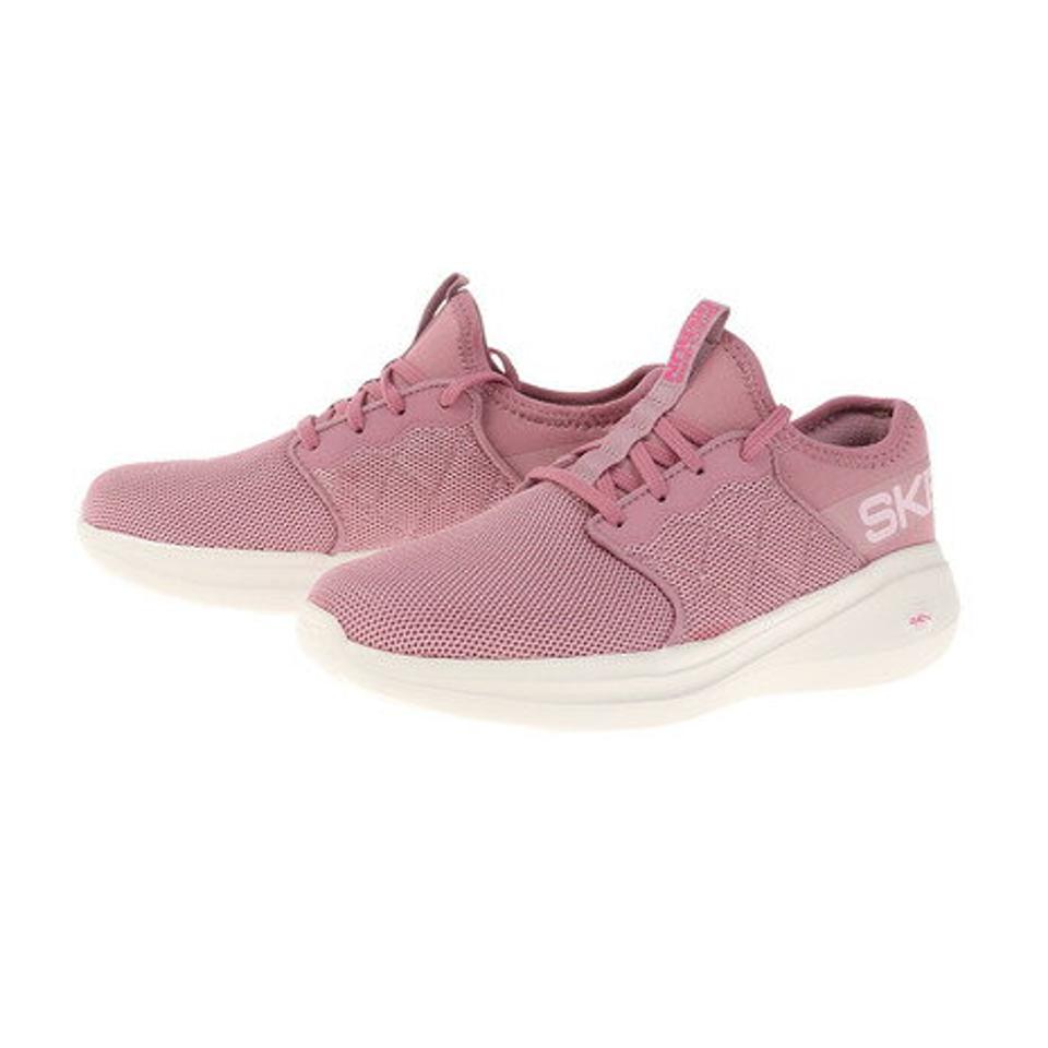 スケッチャーズ（SKECHERS）（レディース）ゴーランファスト 128180-MVE カジュアルシューズ スニーカー ウォーキング トレーニング スリッポン 運動靴