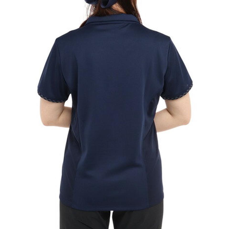 ウィッテム（HUITIEME）（レディース）テニス ドライプラス ドット ポロシャツ HU20FLS733062NVY