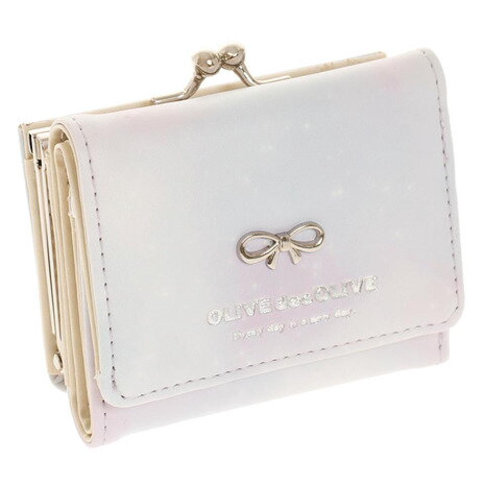 オリーブデオリーブ（OLIVEdesOLIVE）（レディース、キッズ）ファンタジー がま口 コンパクト財布 OLMS-0102 BL