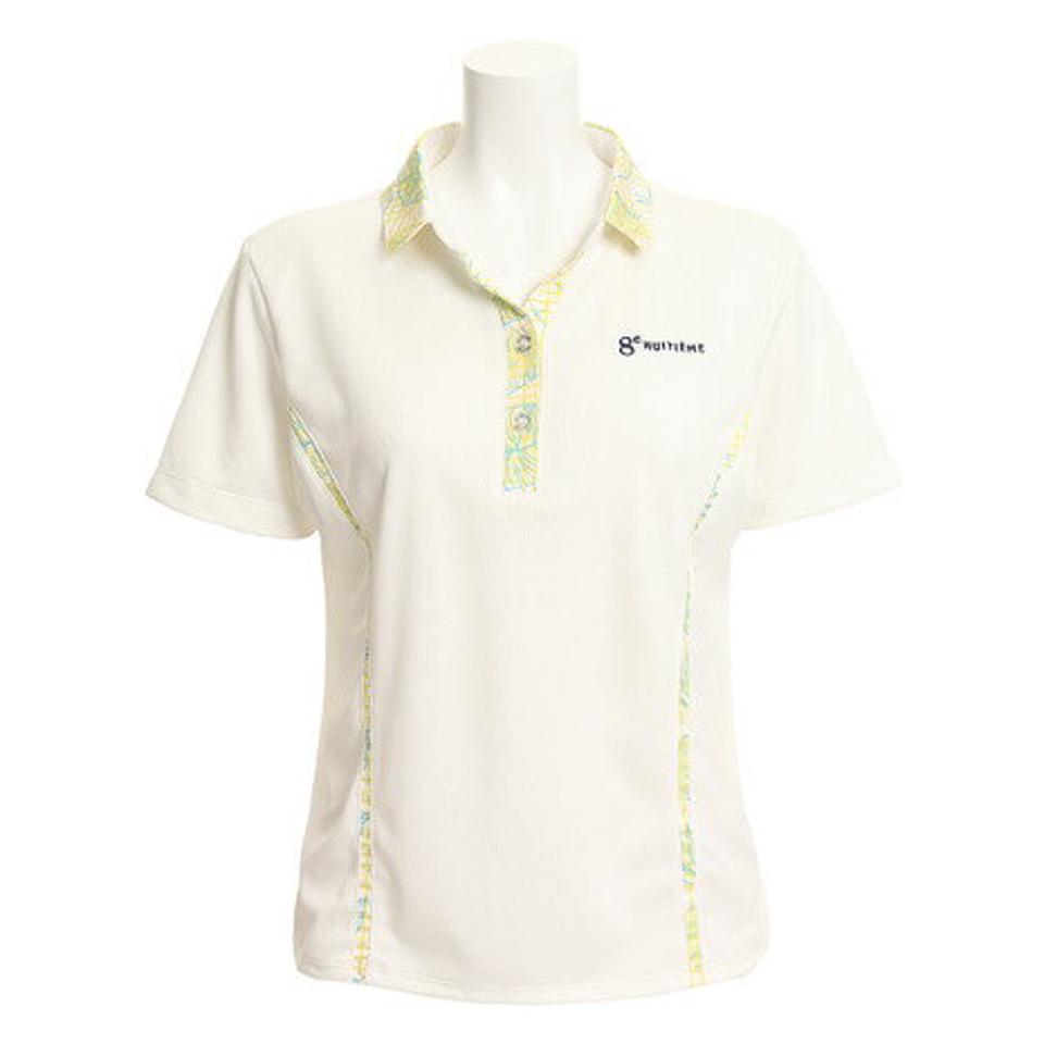 ウィッテム（HUITIEME）（レディース）テニス ポロシャツ HU19S03LS733101WHT 【吸汗速乾/UVカット】