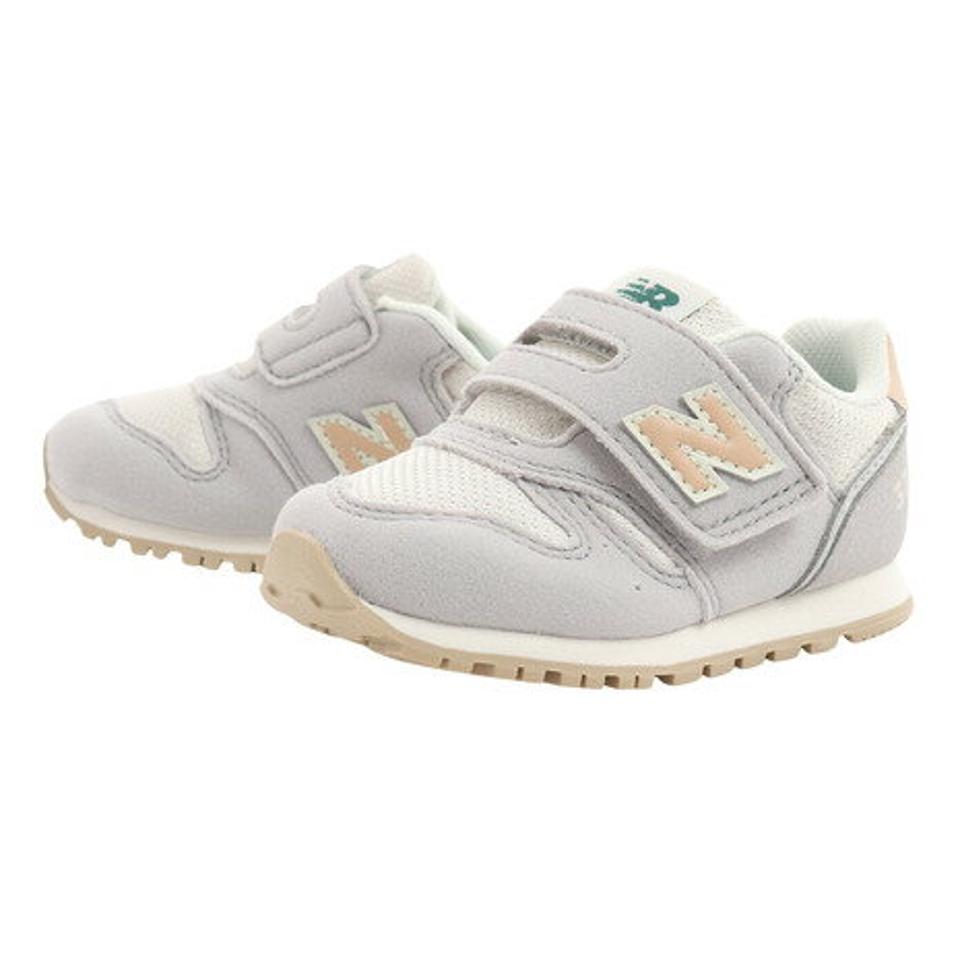 ニューバランス（new balance）（キッズ）IZ373 RI2W グレー ジュニア スニーカー シューズ