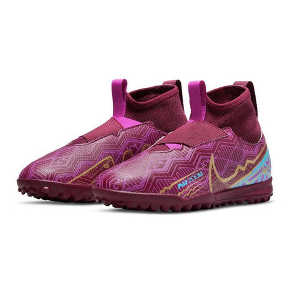 ナイキ（NIKE）（キッズ）ジュニアサッカーシューズ ズーム マーキュリアル スーパーフライ 9 アカデミー KM TF DO9794-694 マジックテープ