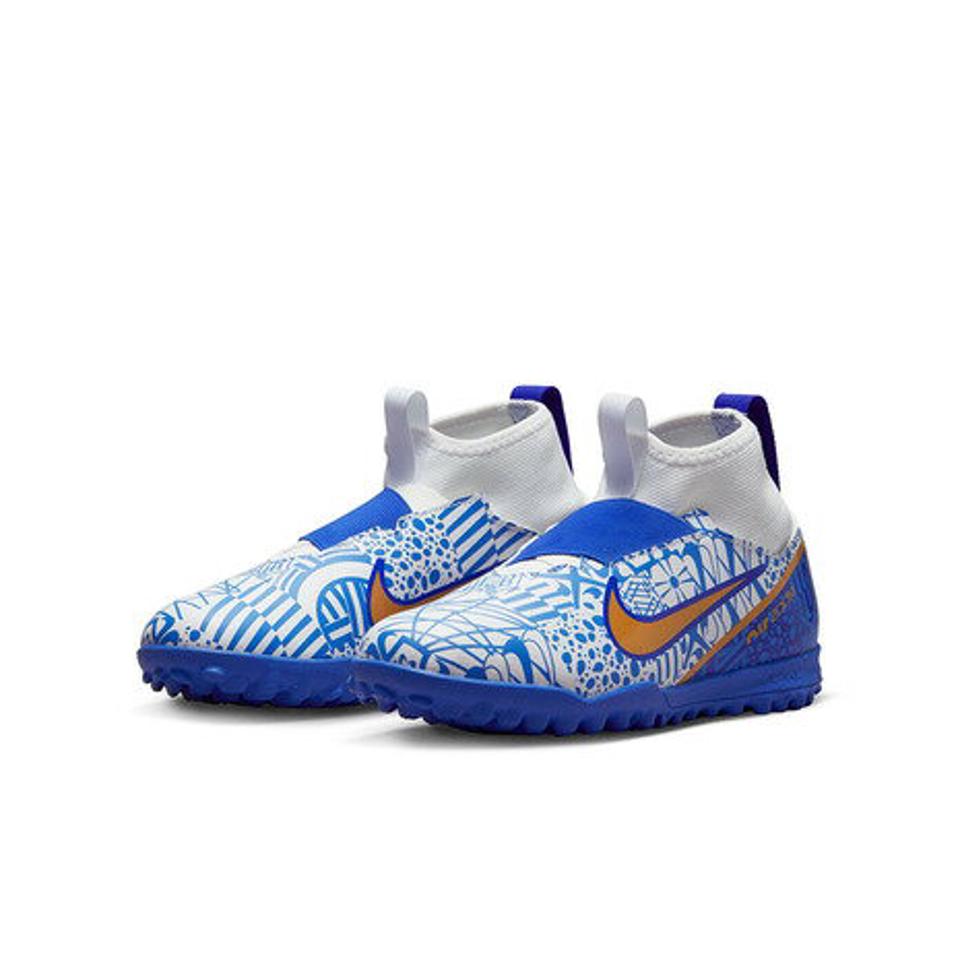 ナイキ（NIKE）（キッズ）ジュニアサッカートレーニングシューズ ジュニア ズーム スーパーフライ 9 ACAD CR7 TF DQ5329-182 マジックテープ