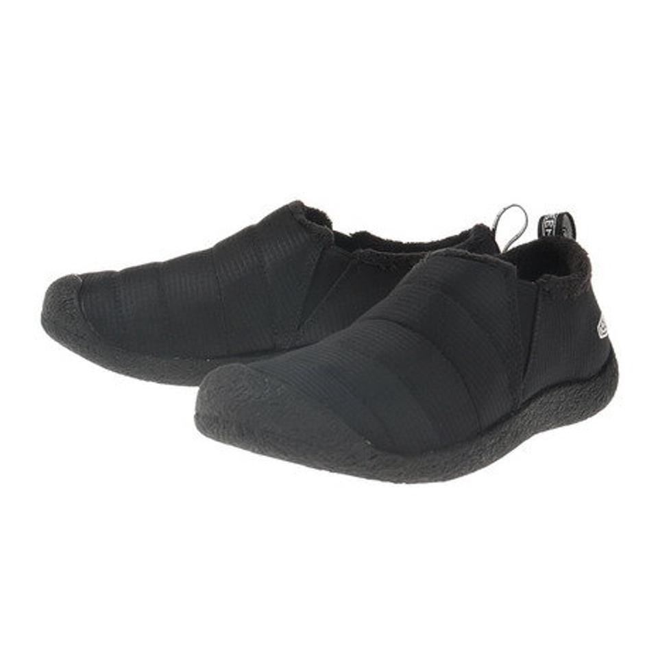 キーン（KEEN）（レディース）モックシューズ スリッポン レディース 黒 ハウザー 2 ブラック 1023981 カジュアル スニーカー 秋冬用 室内履き