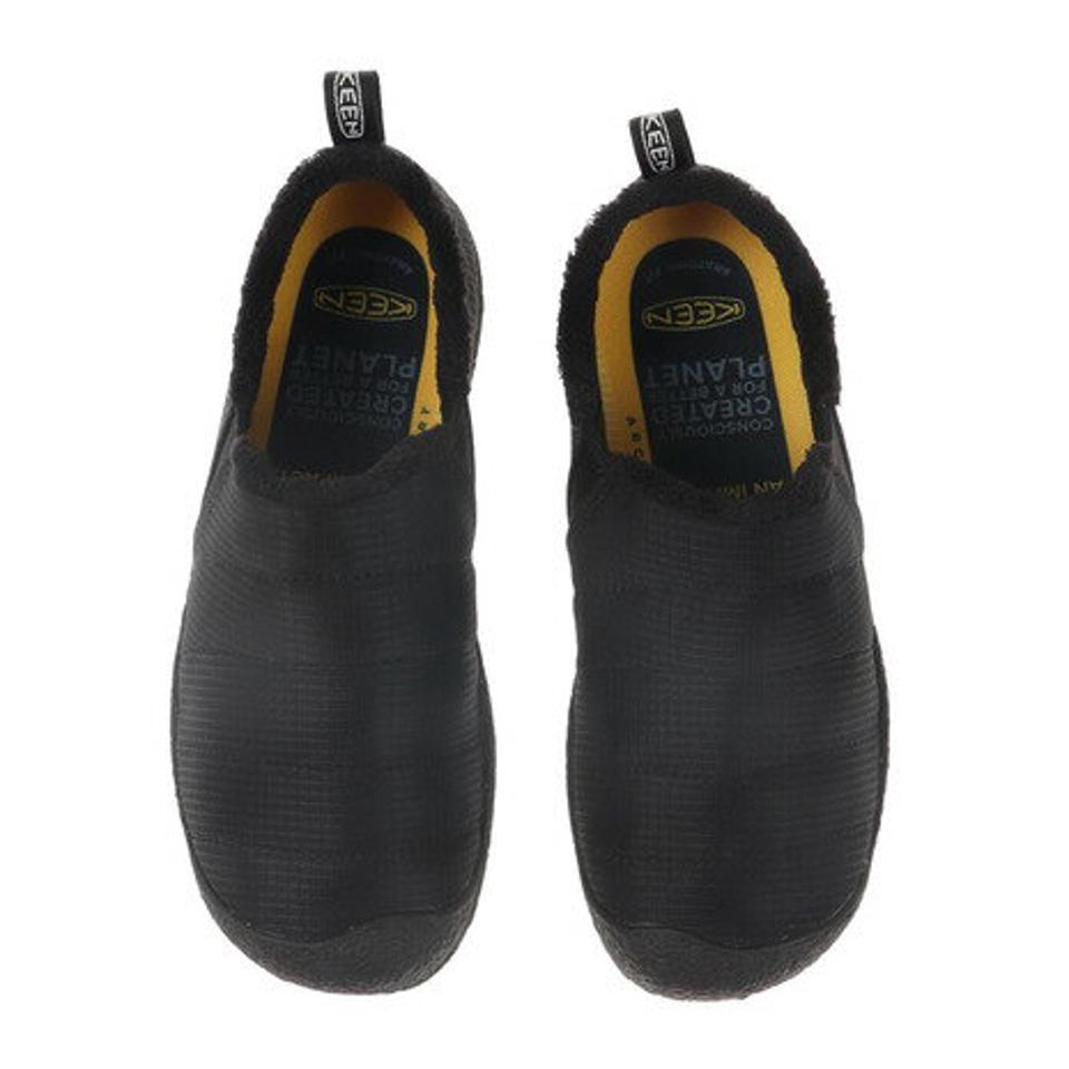 キーン（KEEN）（レディース）モックシューズ スリッポン レディース 黒 ハウザー 2 ブラック 1023981 カジュアル スニーカー 秋冬用 室内履き