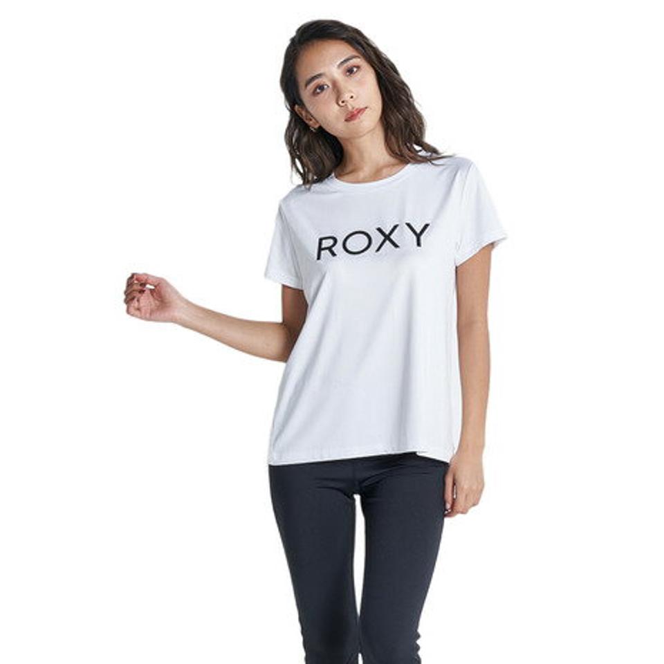 ロキシー（ROXY）（レディース）水陸両用 速乾 UVカット Tシャツ ONESELF 22FWRST224540WHT