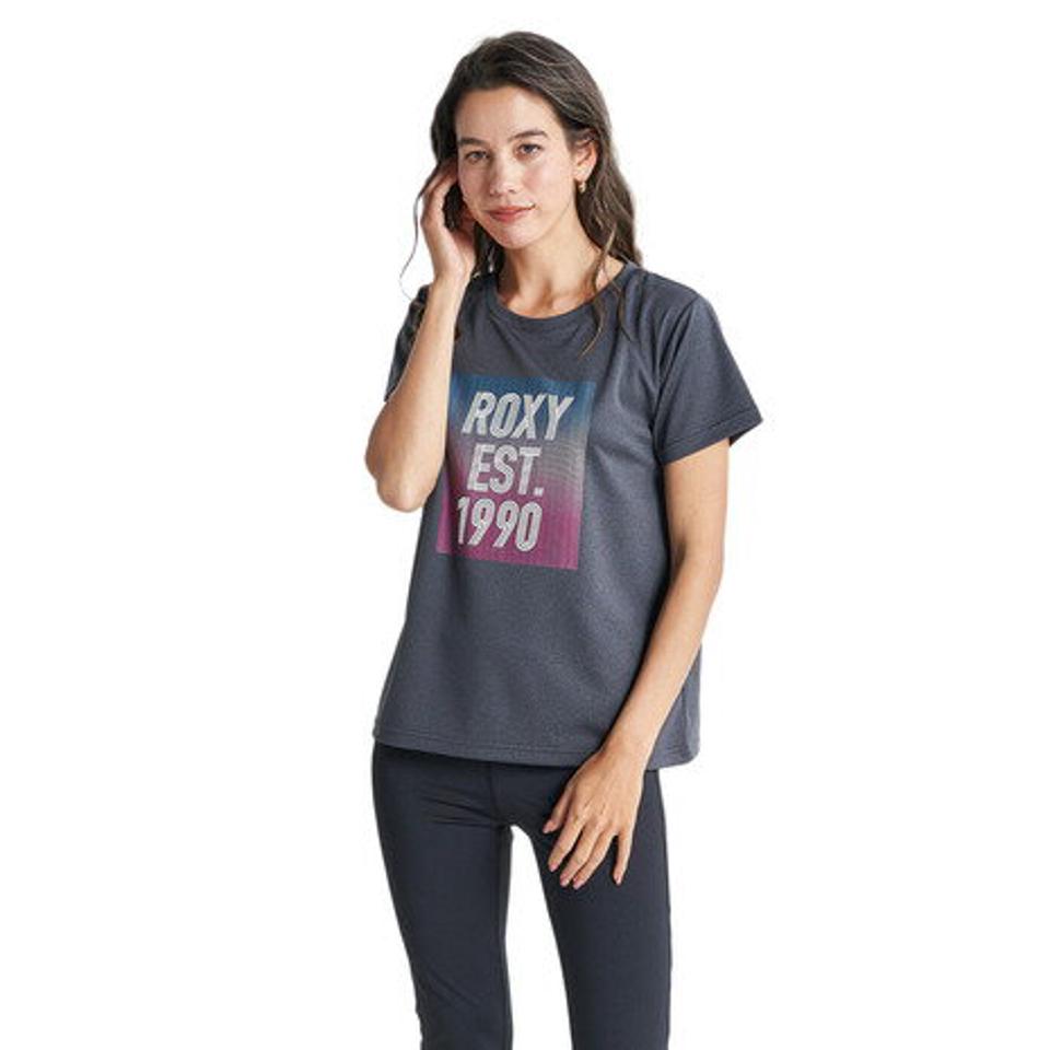 ロキシー（ROXY）（レディース）水陸両用 速乾 UVカット Tシャツ SMILE 22FWRST224539CHA
