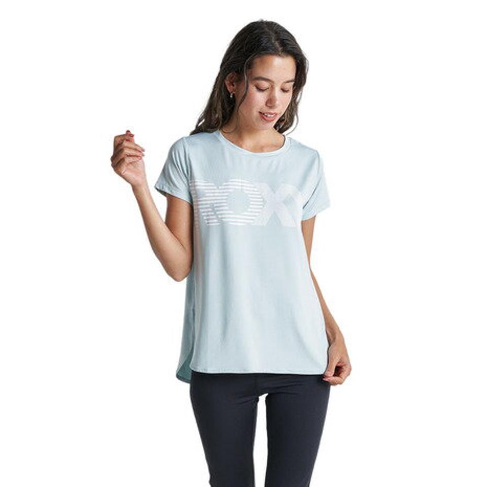 【10%OFFクーポン対象!7/5まで】ロキシー(ROXY)(レディース)水陸両用 速乾 UVカット Tシャツ AGAIN & AGAIN 22FWRST224538IBL