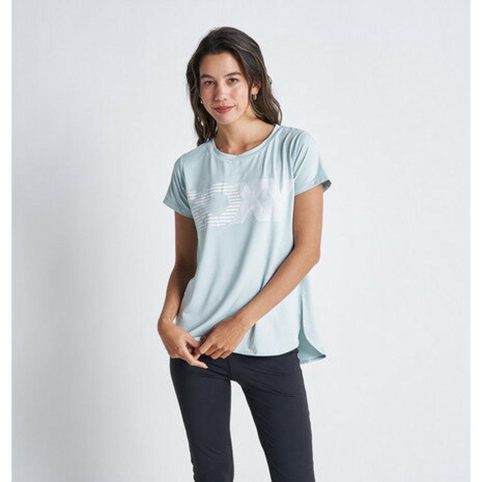 【10%OFFクーポン対象!7/5まで】ロキシー(ROXY)(レディース)水陸両用 速乾 UVカット Tシャツ AGAIN & AGAIN 22FWRST224538IBL