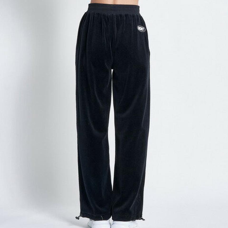 【11/5 24h限定 エントリー&対象4店舗買い回りで最大P10倍!】ロキシー(ROXY)(レディース)UVカット ベロア パンツ GO GIRL PANTS 22FWRPT224531BLK