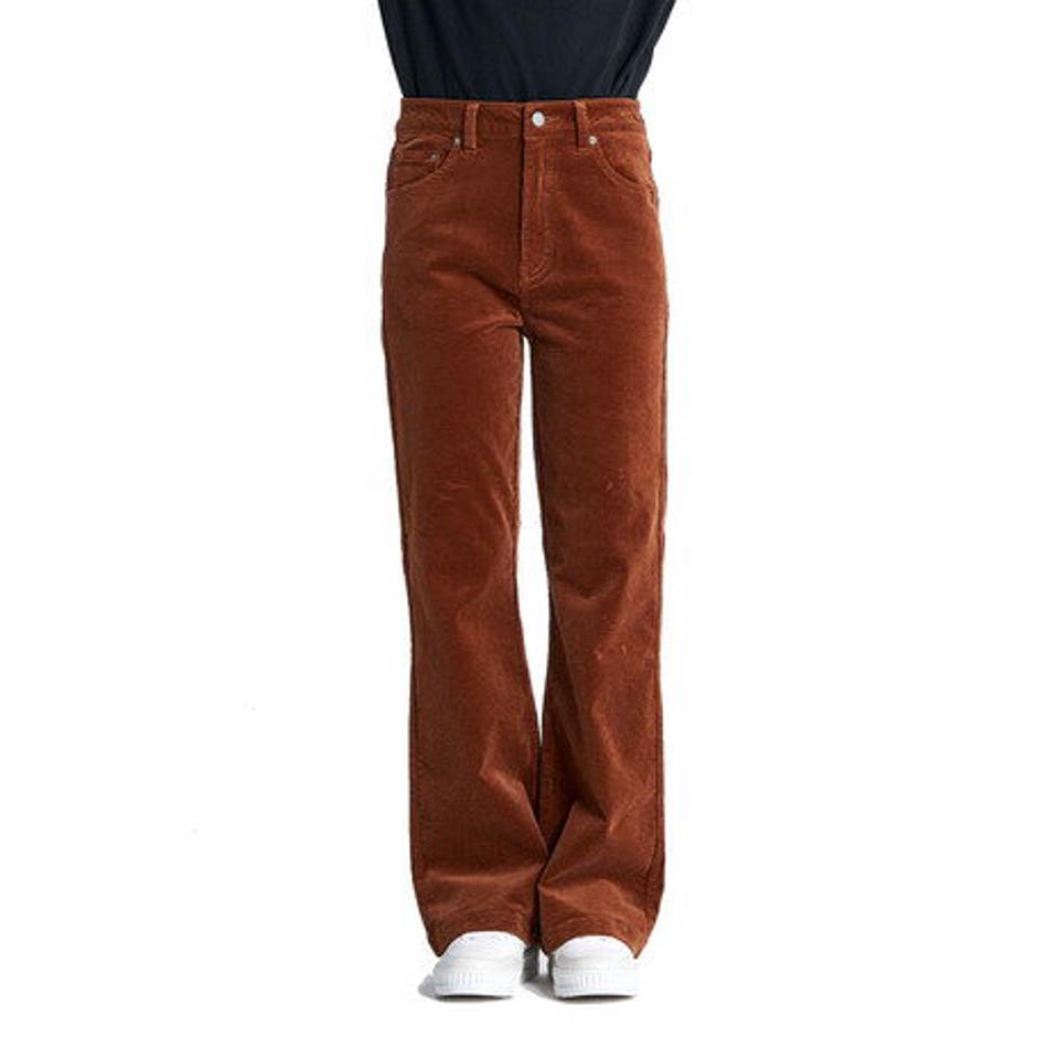 【20%OFFクーポン対象!6/11まで】ロキシー(ROXY)(レディース)MARKET コーデュロイストレッチパンツ 22FWRPT224003BRN