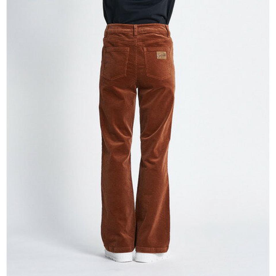 【20%OFFクーポン対象!6/11まで】ロキシー(ROXY)(レディース)MARKET コーデュロイストレッチパンツ 22FWRPT224003BRN