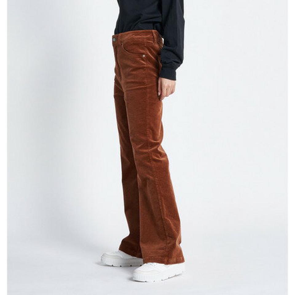 【20%OFFクーポン対象!6/11まで】ロキシー(ROXY)(レディース)MARKET コーデュロイストレッチパンツ 22FWRPT224003BRN