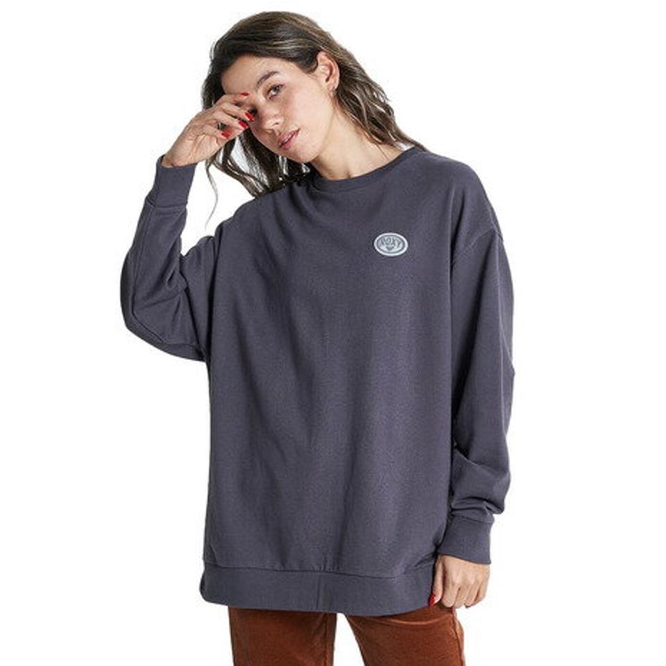 【20%OFFクーポン対象!6/11まで】ロキシー(ROXY)(レディース)BACK LOGO PO 長袖 Tシャツ 22FWRLT224031BLK