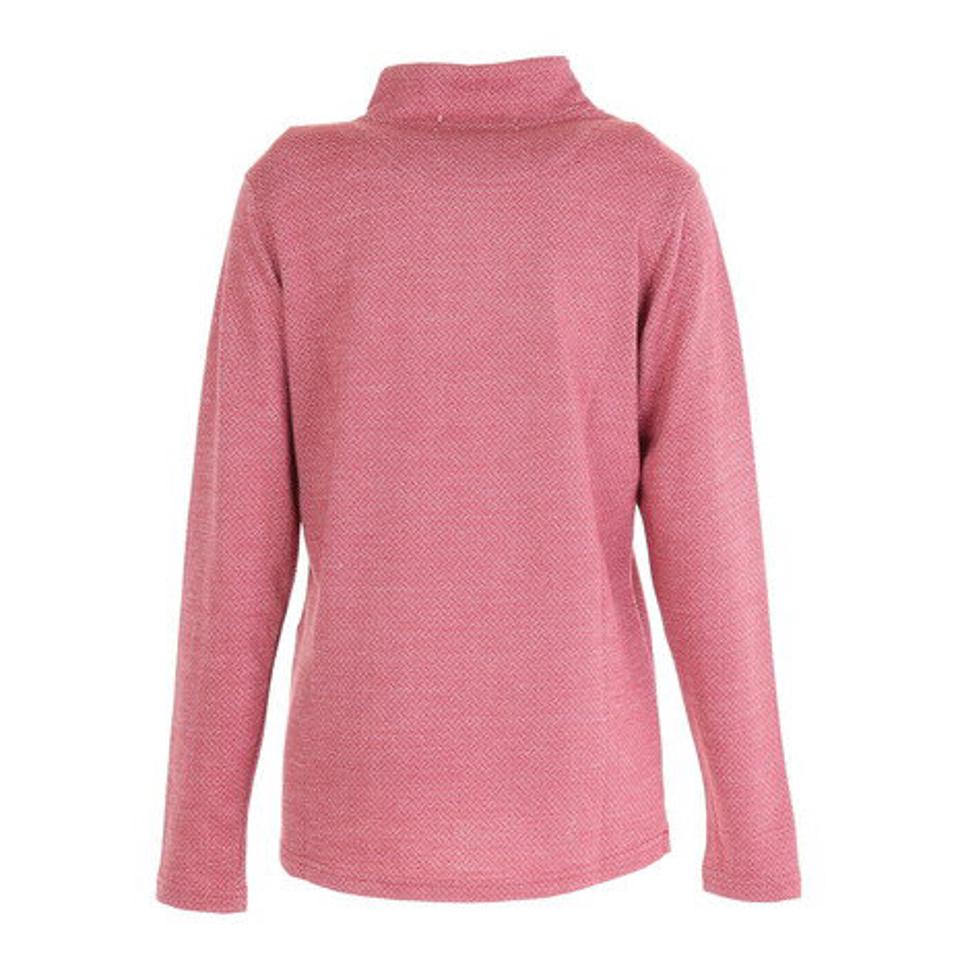 エピキュール(epicure)(レディース)ゴルフウェア 長袖 吸水 速乾 UV ハージップ TCロングスリーブハイネックポロシャツ 152-25910