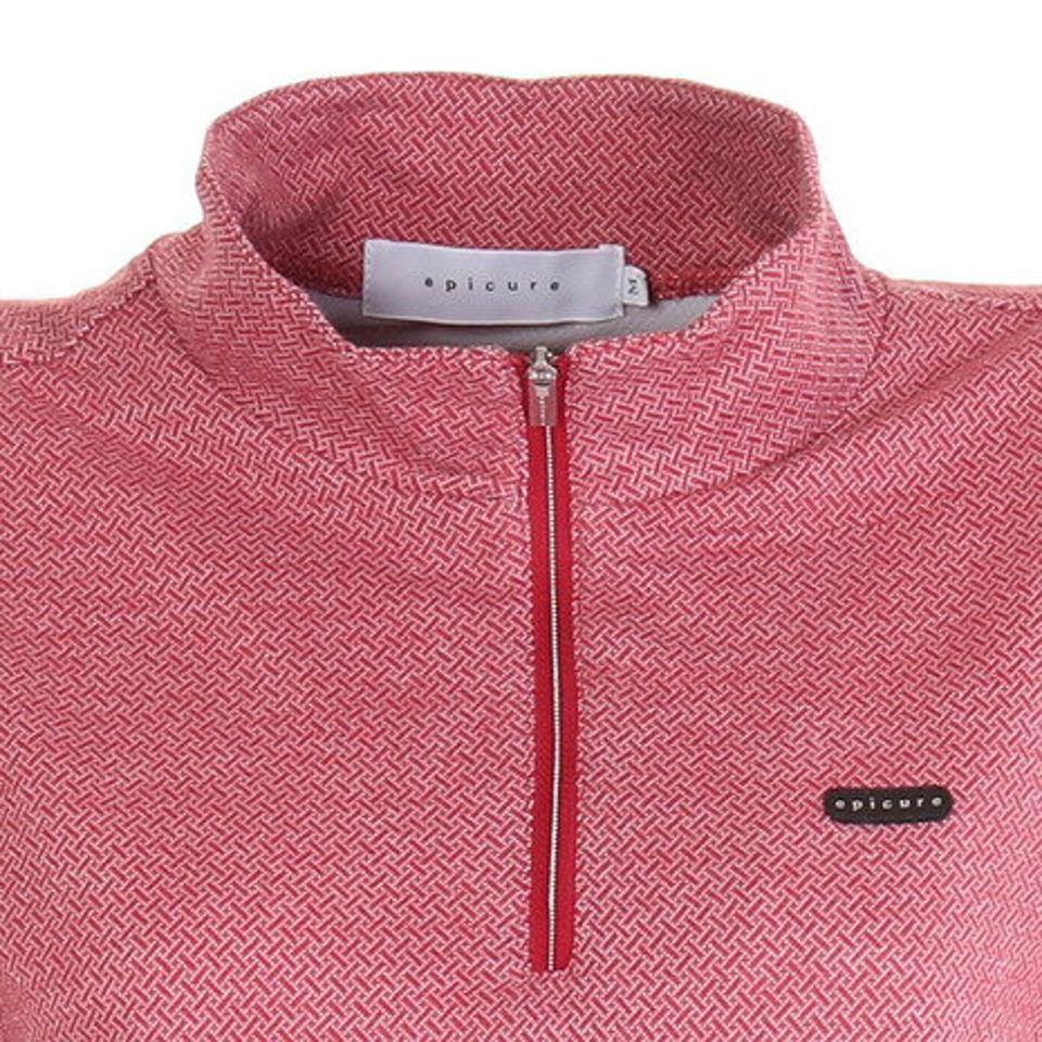 エピキュール(epicure)(レディース)ゴルフウェア 長袖 吸水 速乾 UV ハージップ TCロングスリーブハイネックポロシャツ 152-25910