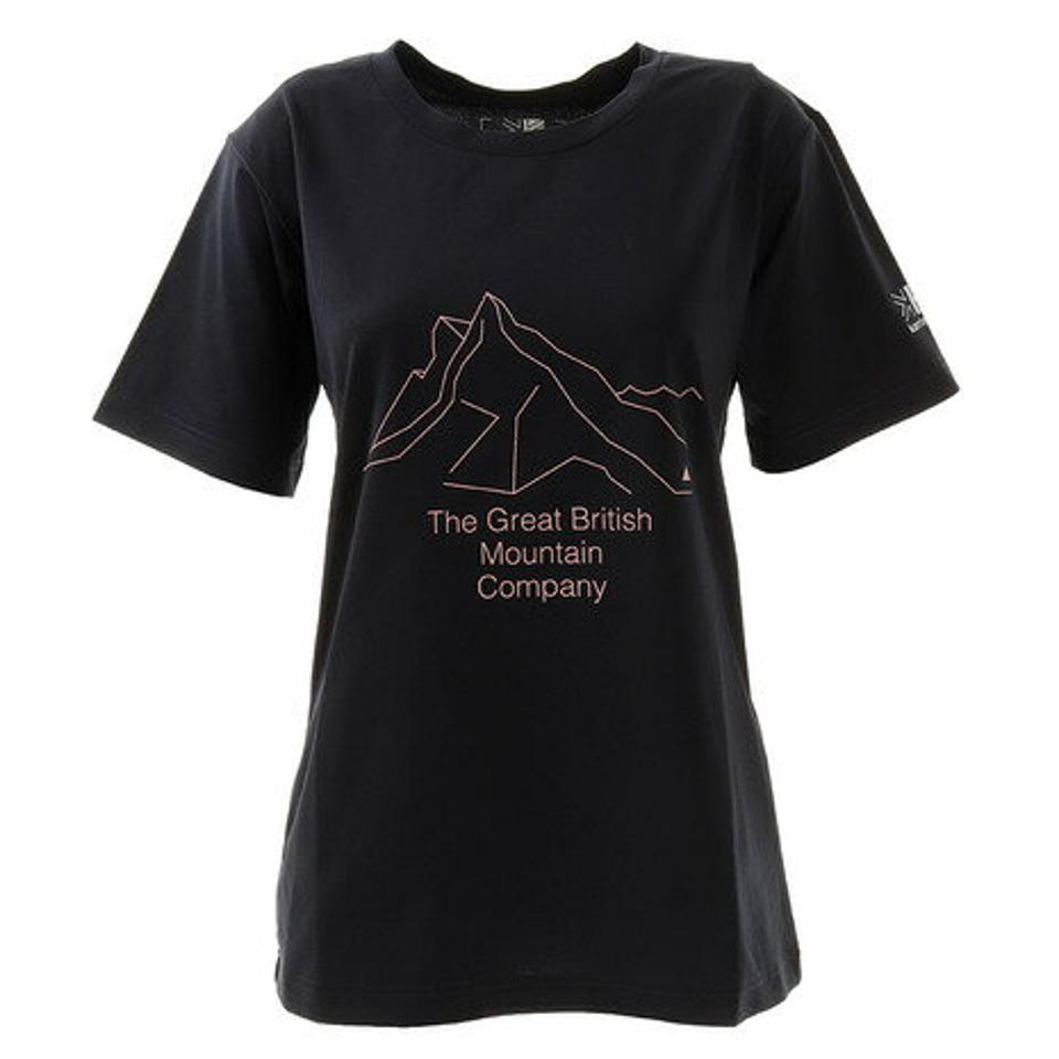 カリマー（karrimor）（レディース）半袖Tシャツ マウンテン PF 2T01WBJ2/Black ブラック