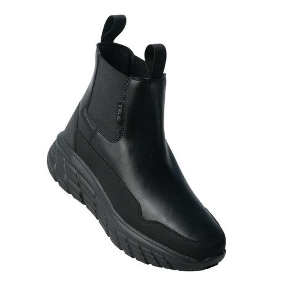 テリック（TELIC）（メンズ、レディース）ショートブーツ 黒 ブラック ALL ROADS-SG TL-006 カジュアルシューズ サイドゴア 厚底 防水 防滑