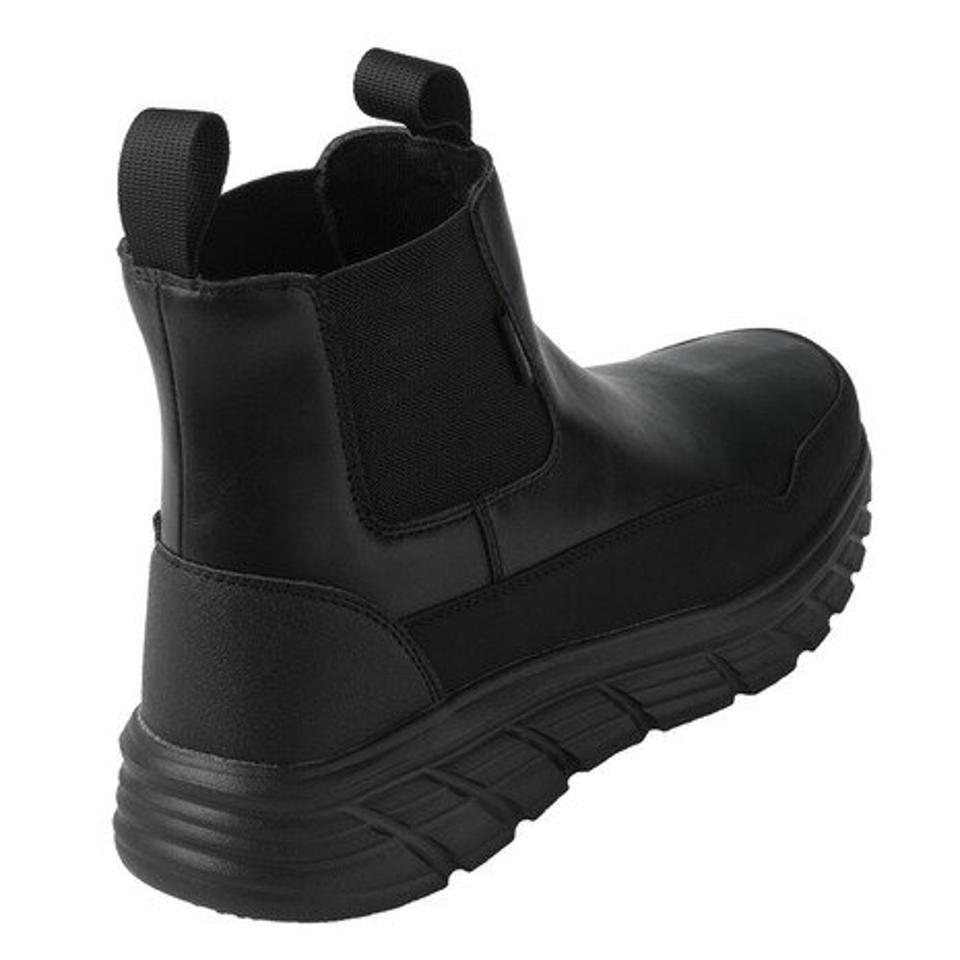 テリック（TELIC）（メンズ、レディース）ショートブーツ 黒 ブラック ALL ROADS-SG TL-006 カジュアルシューズ サイドゴア 厚底 防水 防滑