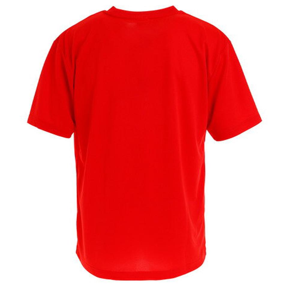 サテライト(Satellite)(メンズ)バドミントン ウェア Tシャツ 半袖 ドライ RED BOX STSDR RED