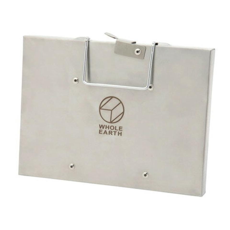 ホールアース(Whole Earth) ラップトップ グリル WE2KDF02 SLR 収納ケース付 卓上 折りたたみ コンパクト コンロ