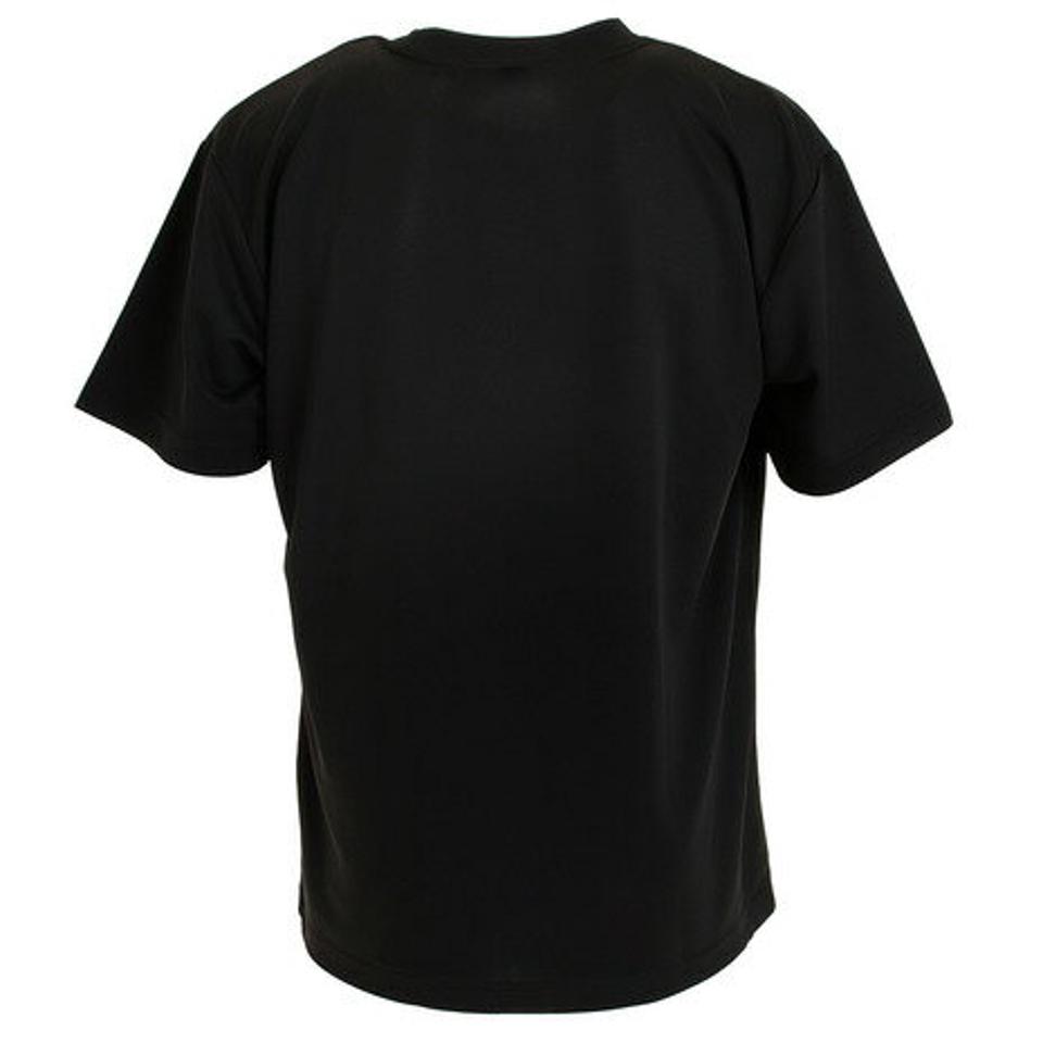 【10％OFFクーポン 11/10まで】サテライト（Satellite） バドミントン ウェア Tシャツ 半袖 ドライ RED BOX STSDR BLACK （メンズ）