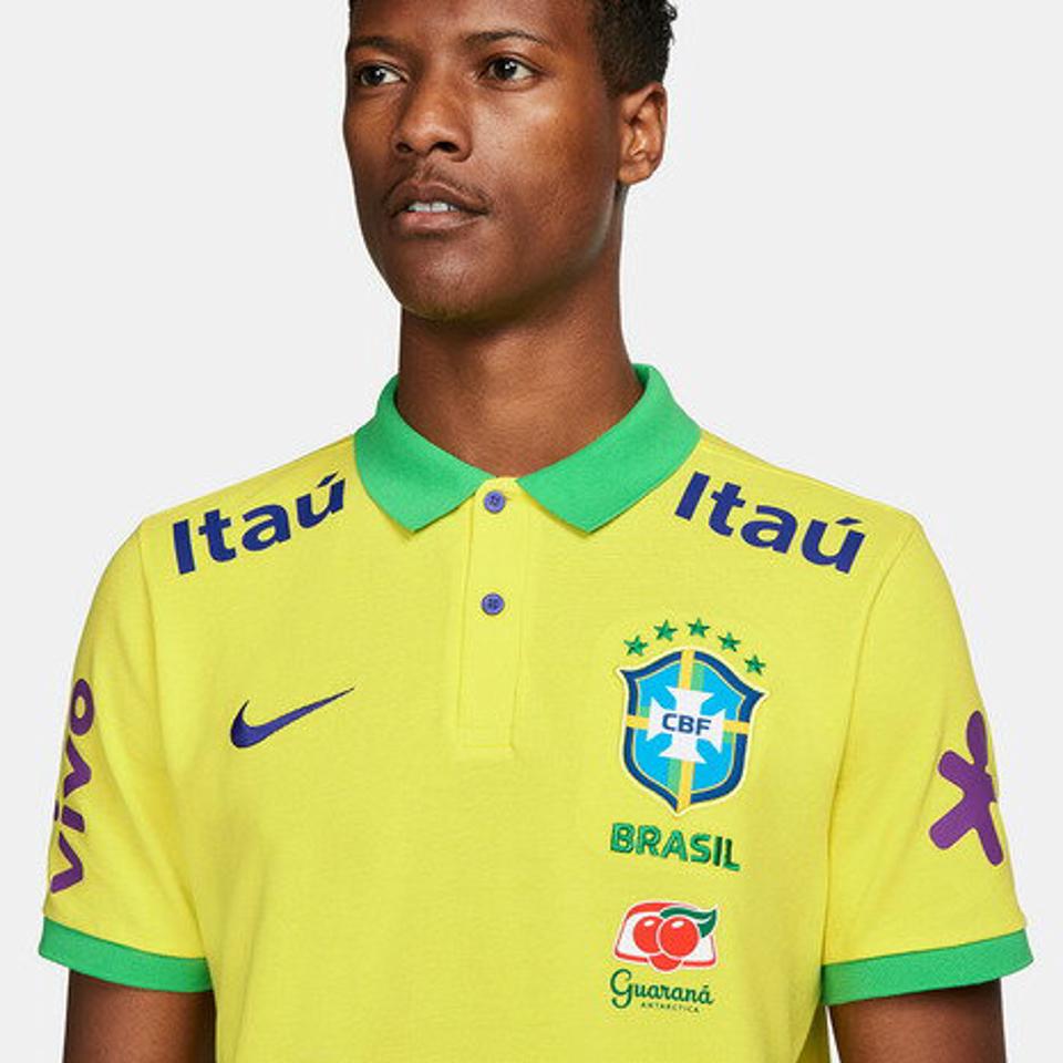 ナイキ(NIKE) サッカー ブラジル代表 半袖 ポロシャツ NSW CBF PQ CRE DH4937-740 (メンズ)