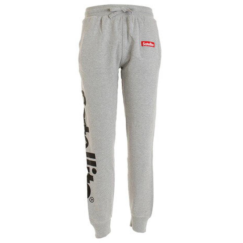 サテライト(Satellite) スウェットジョガーパンツ プリント STJPP GRAY スポーツウェア (メンズ)