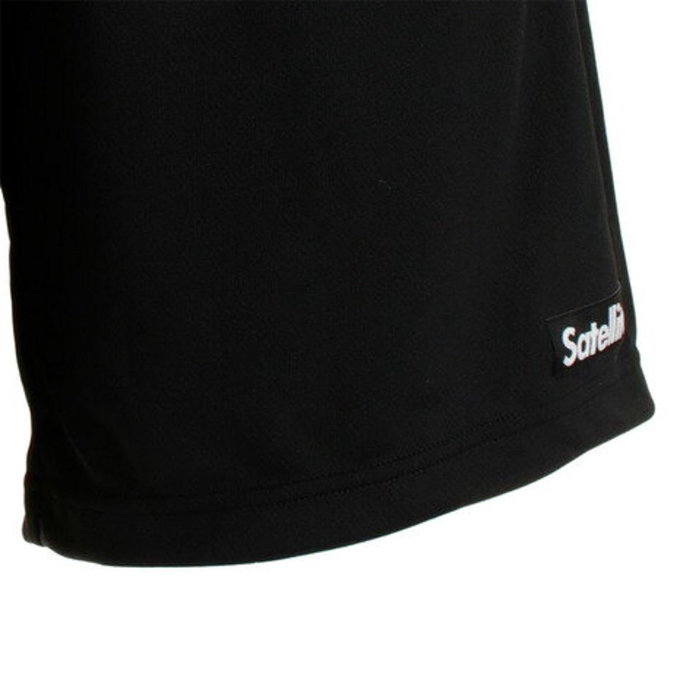 サテライト(Satellite) バドミントン ウェア ドライハーフパンツ スタンダード STDHP BLACK (メンズ)