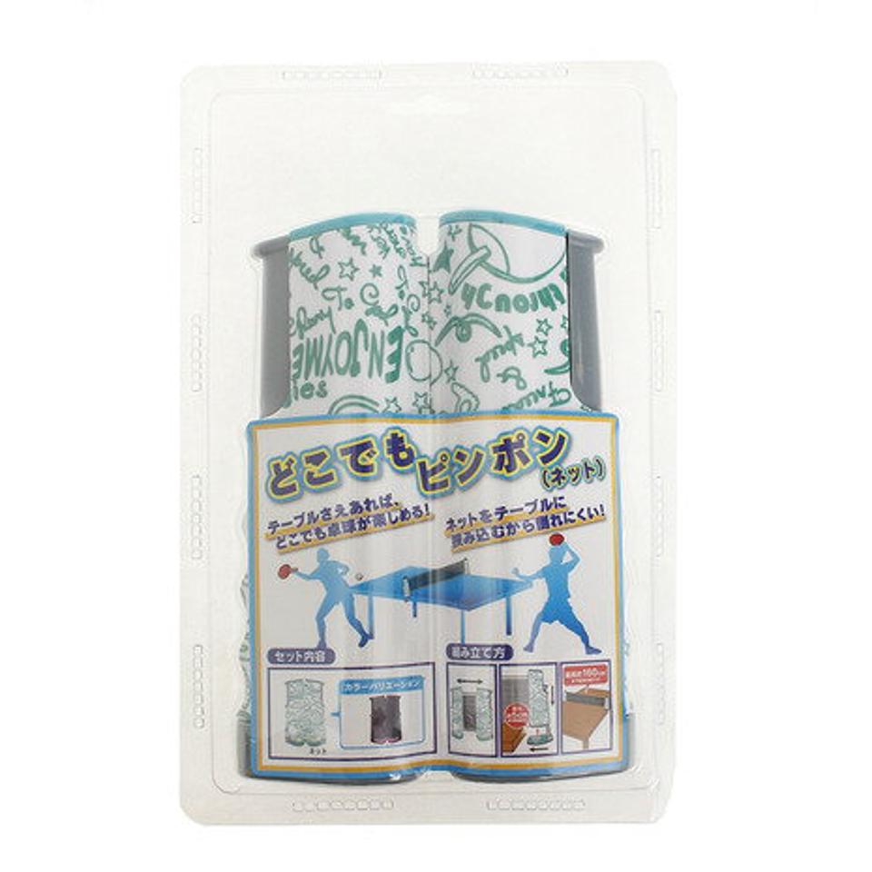 エックス チームスポーツ(X-TEAM SP)(メンズ、レディース、キッズ)どこでもピンポンネット 739G5CM2897 BLU 自主練 卓球