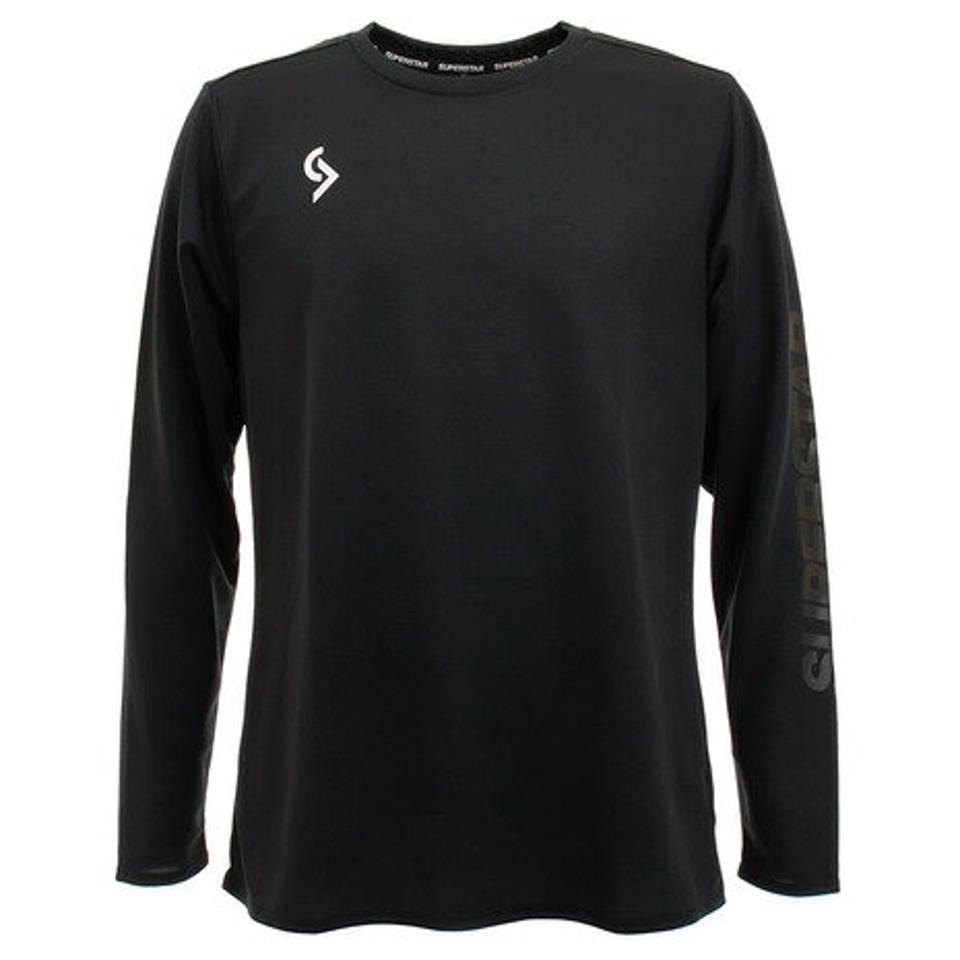 スーパースター(SUPERSTAR)(メンズ)プリント長袖Tシャツ 32JA9S3009