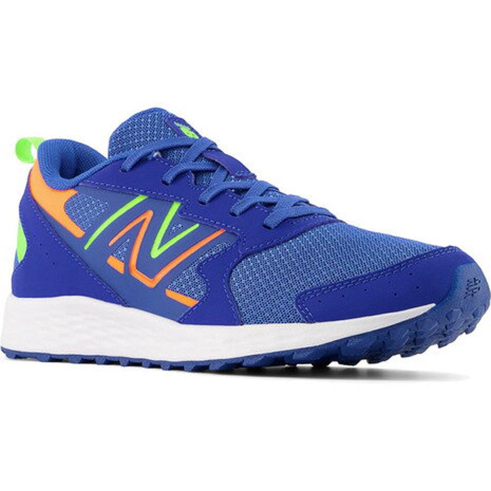 ニューバランス（new balance）（キッズ）ジュニア スニーカー 青 GE650CG1W フレッシュフォーム 650 v1 GE650 ブルー ランニングシューズ