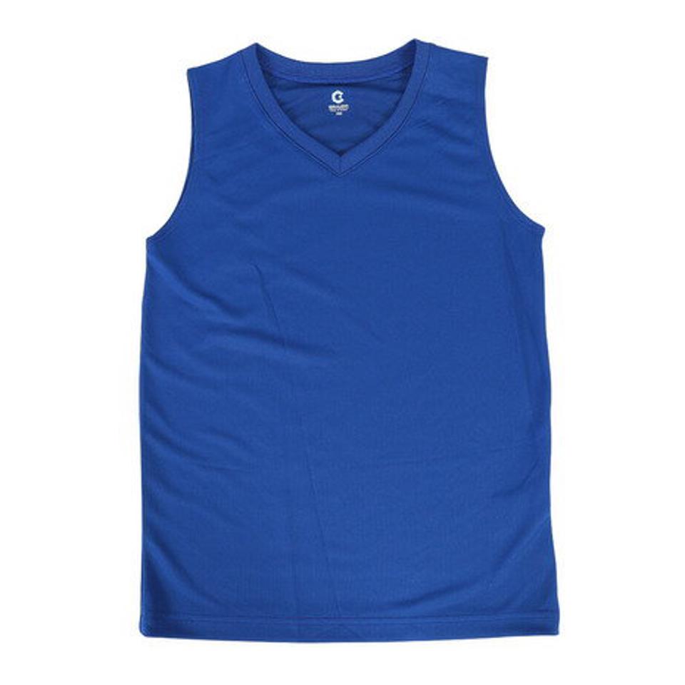 ジローム(GIRAUDM)(キッズ)サッカーウェア ジュニア ドライプラス 高通気Vネックインナー 742GM0ES9311 BLU.. 速乾