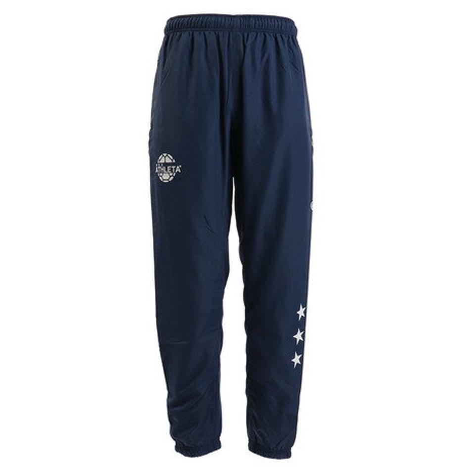 アスレタ(ATHLETA) サッカー ウェア メンズ 裏地付きウインドパンツ 2323 NVY (メンズ)