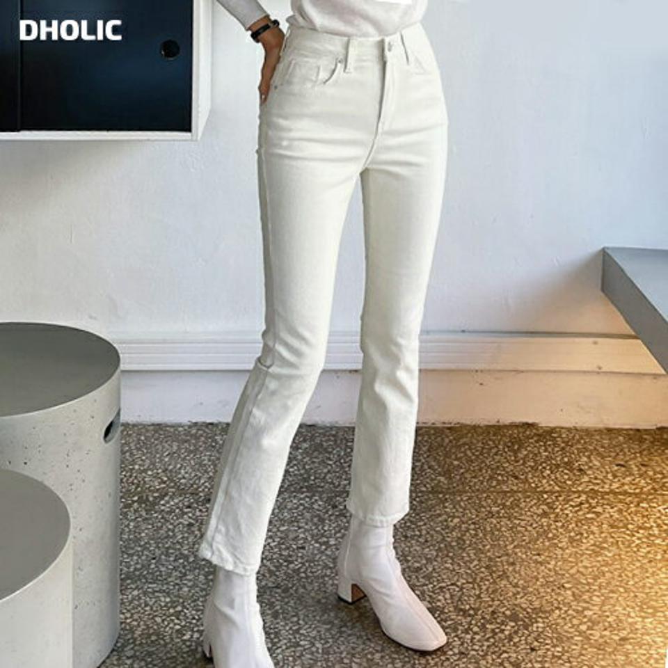 【マラソン特価】裏ピーチ起毛ストレートタイトパンツ・t00088 レディース 【pt】パンツ ズボン スキニー タイト スリム ストレート 裏起毛 単色 無地 シンプル ベーシック 大人 クロップド丈 ベルトループ 冬 韓国ファッション セール