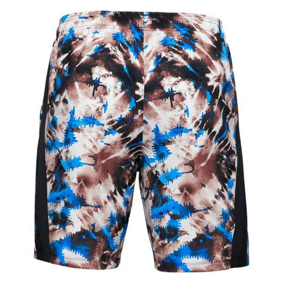 アンダーアーマー(UNDER ARMOUR)(メンズ)ランニング ランニングパンツ メンズ ショーツ ストレッチウーブン 7インチ プリント 1326573 CAR/BLK/RLT RN