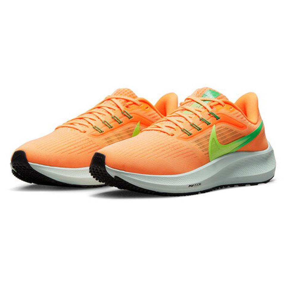 ナイキ（NIKE）（レディース）ランニングシューズ エア ズーム ペガサス 39 オレンジ DH4072-800 スニーカー 厚底 プレート ジョギング 駅伝 部活 マラソン